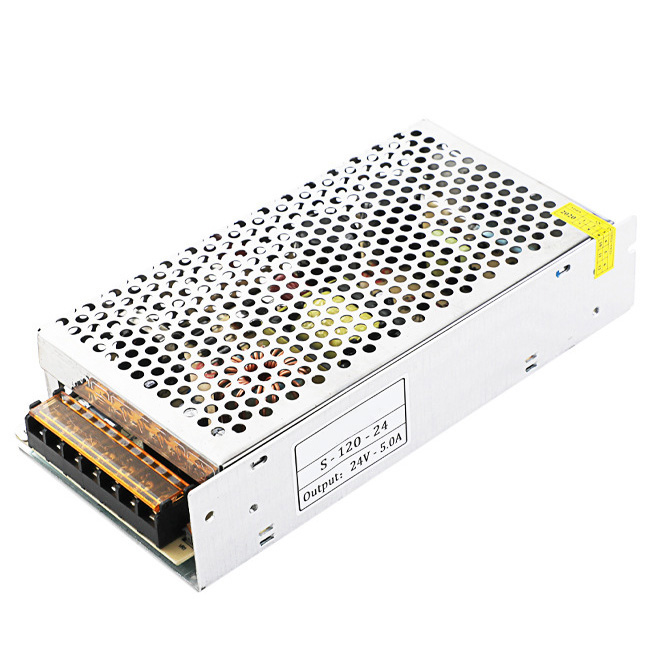 120W 5A 9CH DC24V Output Switch Mode CCTV Distribution Box Portable Power Supply For IR Camera Monitoring Equipment LED Tape Lights 120W 5A 9CH DC24V Output Switch Mode CCTV Distribution Box Portable Power Supply For IR Camera Monitoring Equipment LED Tape Lights